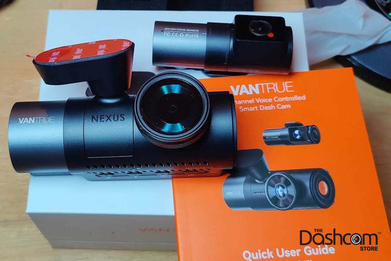 VANTRUE NEXUS 5 Dash Cams ドラレコ Vantrue N5 4-Channel Dash Cam | 360° 2.7K+1080P, STARVIS 2