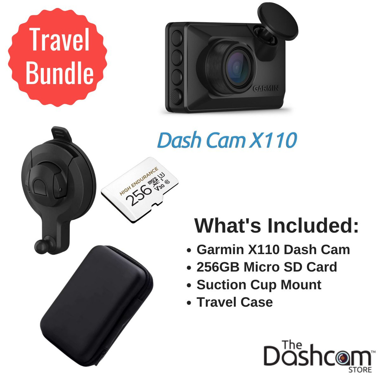 Garmin Dash Cam Travel Bundle - The Dashcam Store
