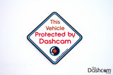 Sticker - This Vehicle Protected by Dashcam - Copyright © 2015 The Dashcam Store™