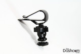 Visor mount for dashcams with threaded mounts | clips on to your sun visor propped top view Visor mount for dashcams with threaded mounts | clips on to your sun visor propped top view