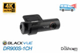 BlackVue DR900S-1CH 4K Single Lens GPS WiFi & Cloud-Capable Premium Dashcam BlackVue DR900S-1CH 4K Single Lens GPS WiFi & Cloud-Capable Premium Dashcam