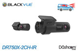 BlackVue DR750X-2CH-IR Dual Lens Taxi/Rideshare Dash Cam | Brand New & For Sale at The Dashcam Store