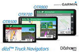 Garmin Dēzl GPS Truck Navigators OTR500 OTR700 OTR800 | For Sale Now At The Dashcam Store