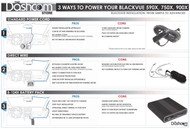 Infographic: 3 Ways To Install & Power Your BlackVue X-Series Dash Cam