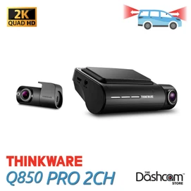 Thinkware Q850 2CH PRO QHD Front + Rear Dash Cam | Available Now at The Dashcam Store