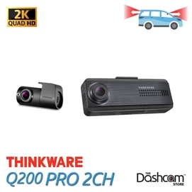Thinkware Q200 PRO 2K QHD Front + Rear Dashcam | For Sale Now At The Dashcam Store