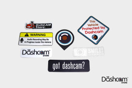 Dash Cam Sticker Pack | Assorted Designs by The Dashcam Store
