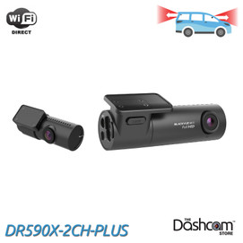 BlackVue DR590X-2CH-PLUS Dash Cam | For Front & Rear Video and Audio Recording