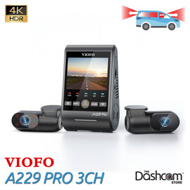 VIOFO A229 3CH PRO 3CH Smart Dash Cam | For Sale Now At The Dashcam Store