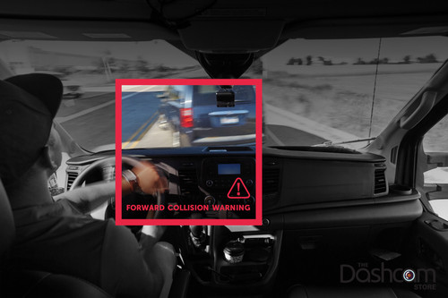 Smartwitness KP2 Pro Fleet Dash Cam Safety Alert: Forward Collision Warning