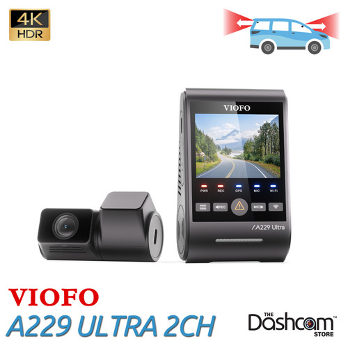 Shop VIOFO A229 ULTRA 2CH Dual Lens, Dual 4K(!!!) Dash Cam