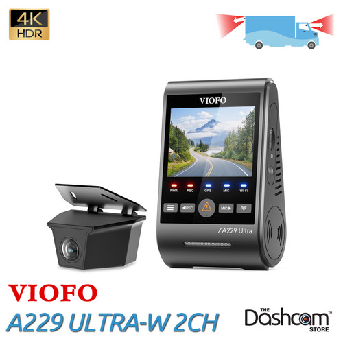 VIOFO A229 ULTRA 2CH-W Smart Dash Cam | For Sale Now At The Dashcam Store