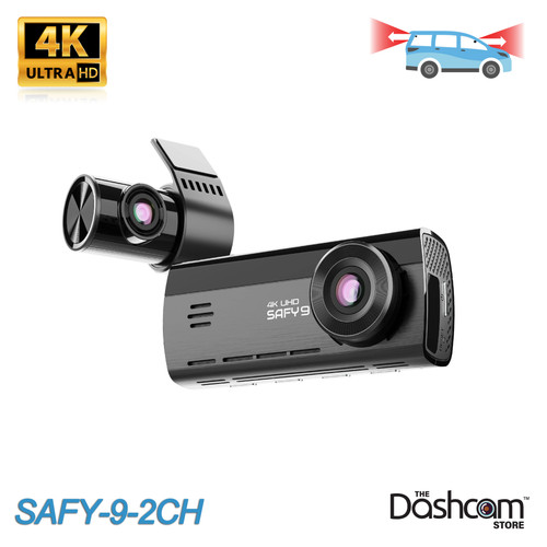 SAFY9 2CH 4K AI-Powered Night Vision Dash Cam |  For Sale Now At The Dashcam Store
