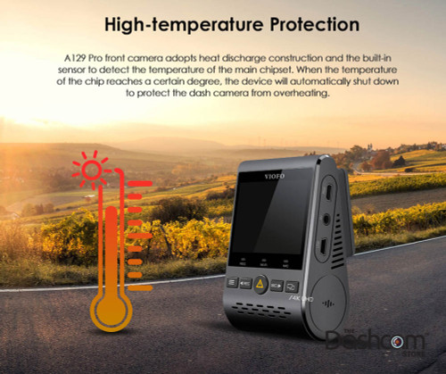 Viofo A129 PRO Duo | 4K Dual Lens Dashcam with GPS & WiFi