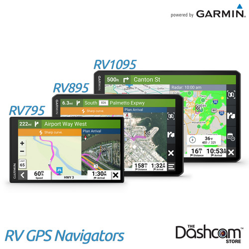 Garmin RV Advanced Camping GPS Navigators | RV795/895/1095 | For Sale Now At The Dashcam Store