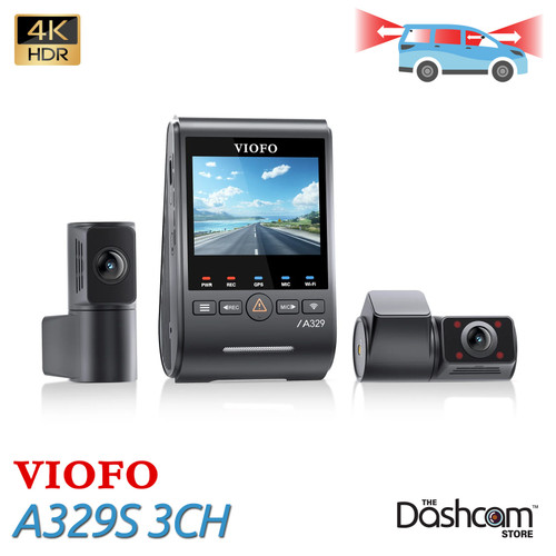 VIOFO A329S-3CH Dash Cam | For Sale Now at The Dashcam Store