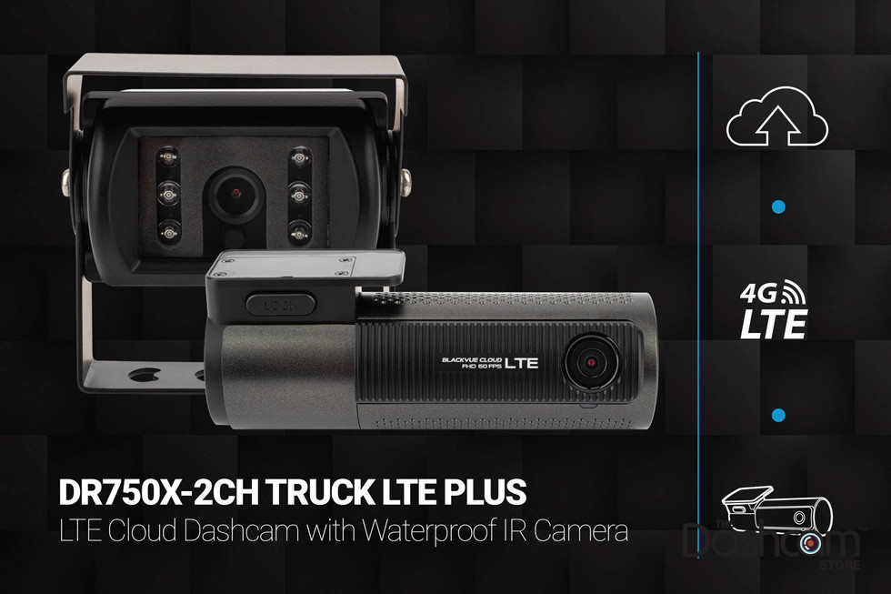 BlackVue Dashcam DR750X-2CH TRUCK Plus