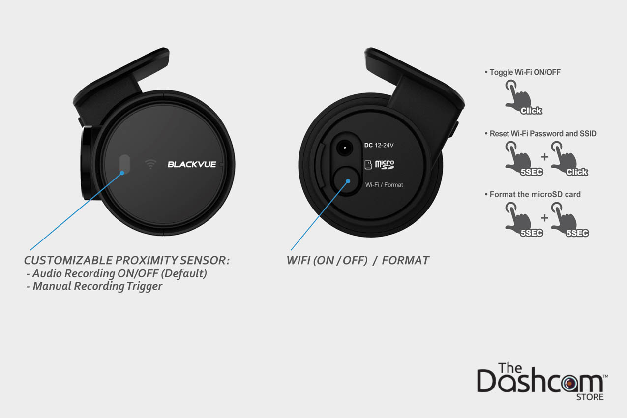 BlackVue DR750S-2CH Dual HD GPS WiFi Dash Cam Front & Rear