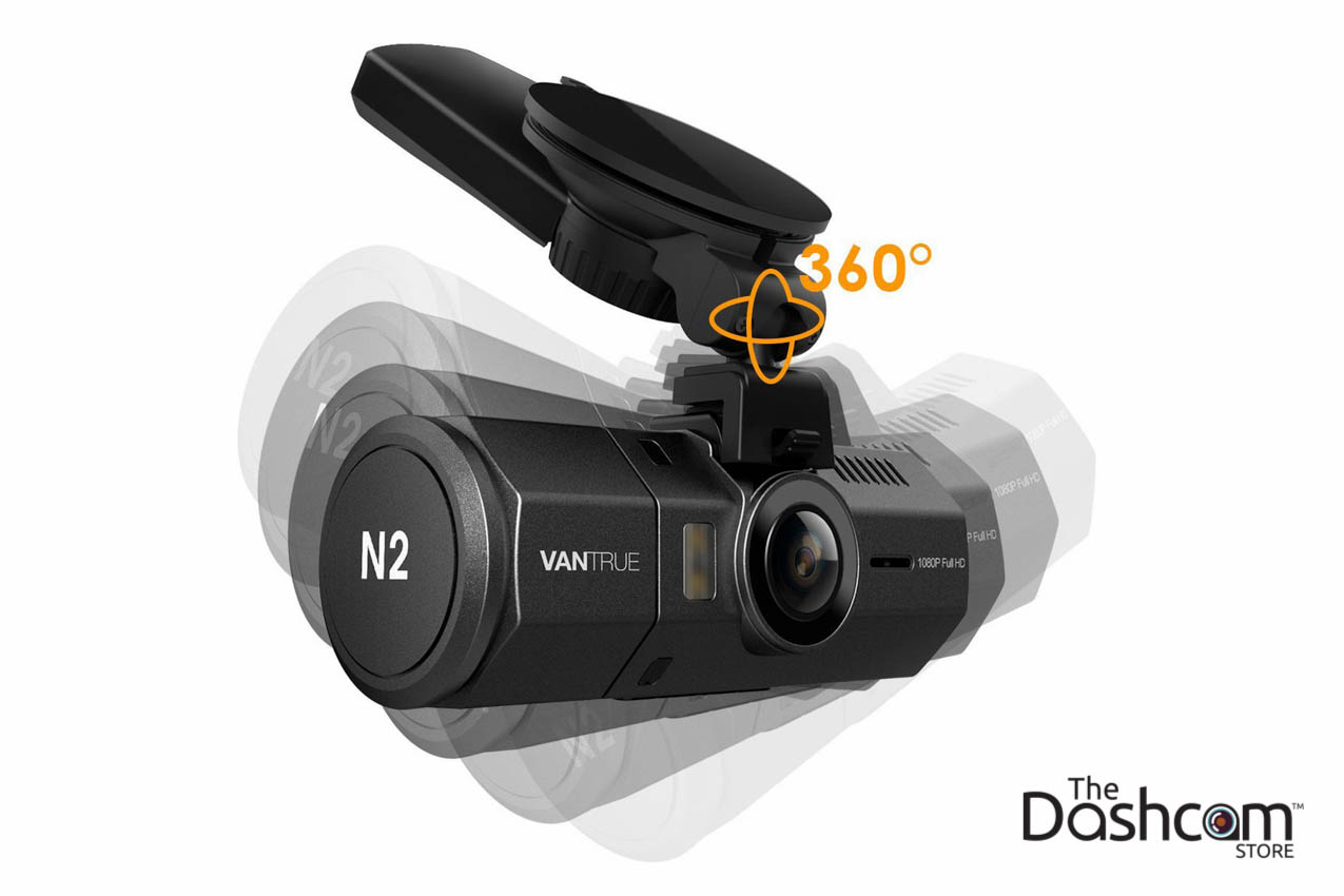 Vantrue N2 Pro Dual Lens 1080p Dash Cam DIY Installation Bundle