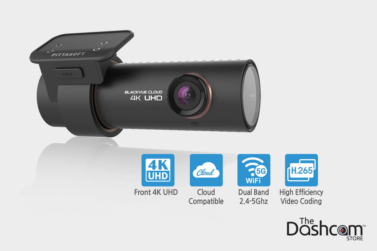 4K BlackVue DR900S-1CH Single Lens GPS WiFi Cloud Dash Cam