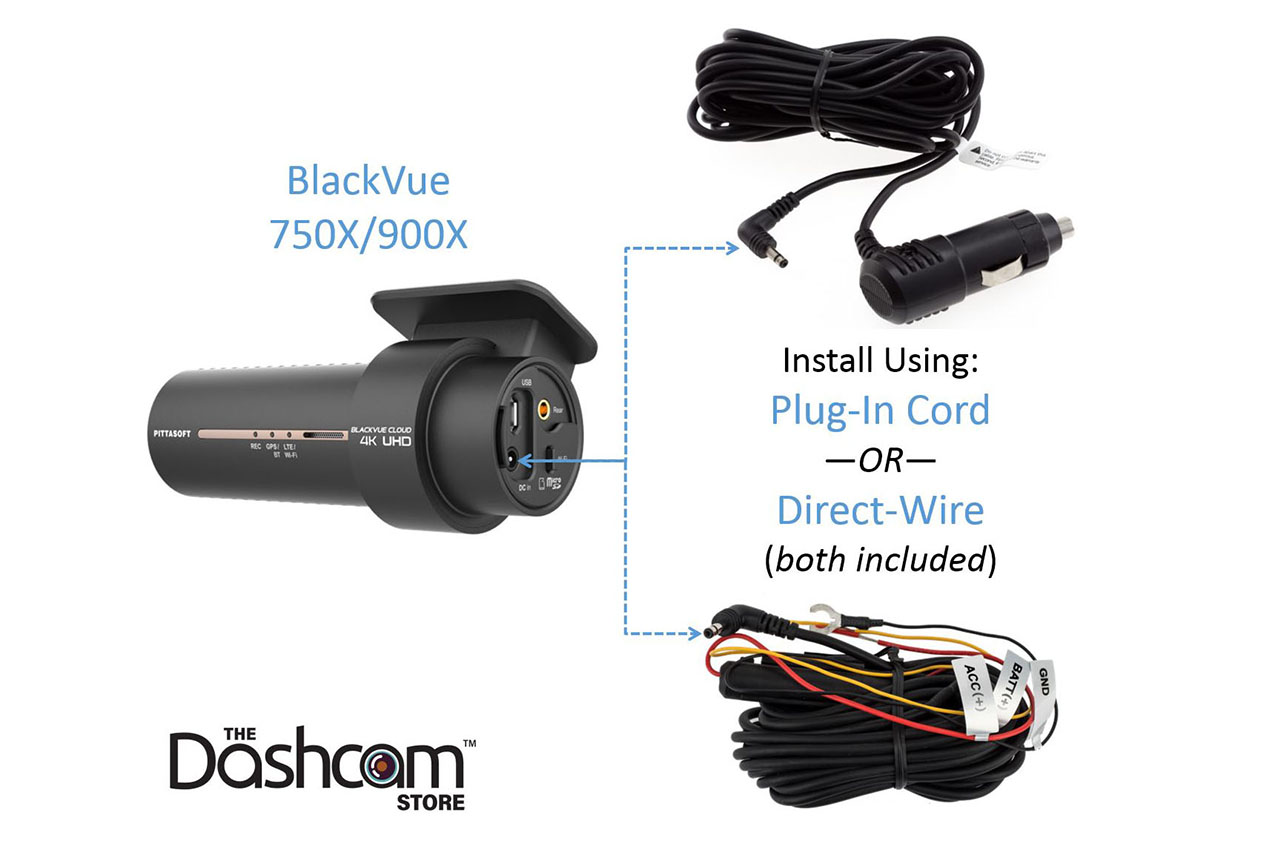 BlackVue DR900X-2CH Dual Lens 4K GPS WiFi Dashcam