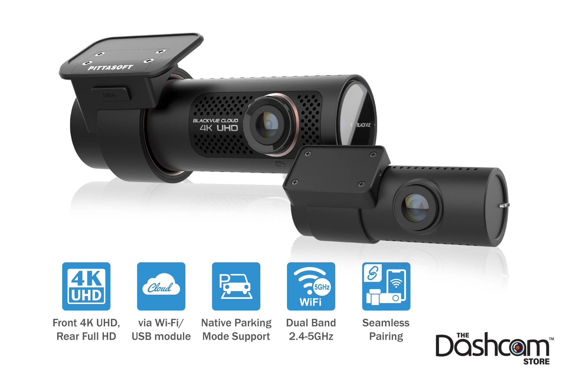 ひで BLACKVUE  DR900X-2CH ドラレコ Shop Open Box BlackVue DR900X-2CH-PLUS Dual Lens 4K Dash Cam