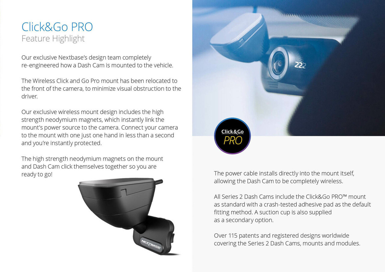 Nextbase Click&go Nextbase Gps Dash Cam Shop Nextbase
