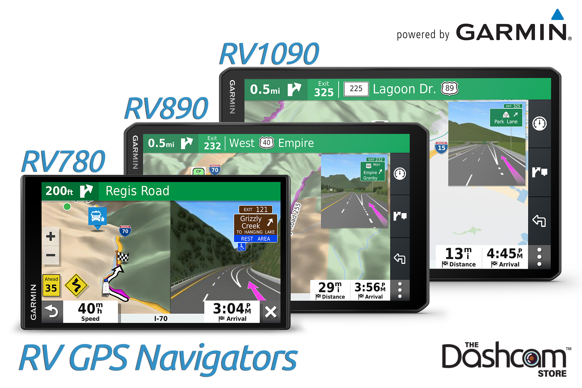 Shop Garmin Camper GPS Navigators | RV780/890/1090