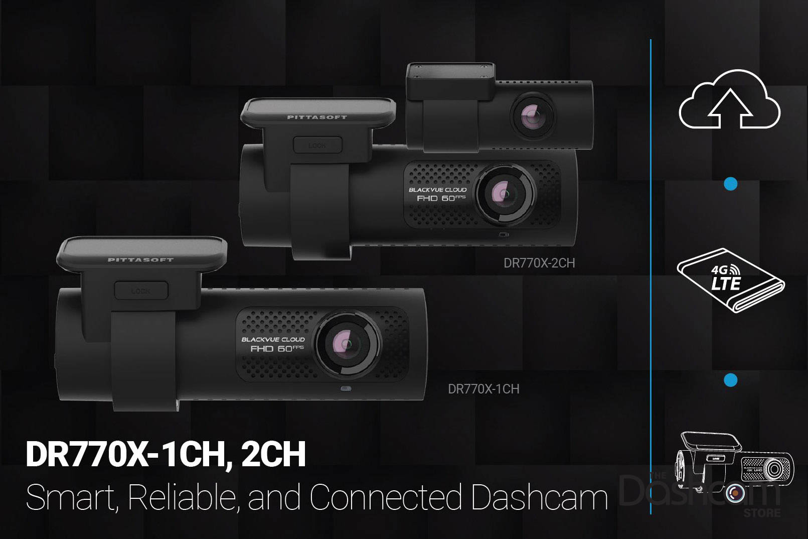 Shop BlackVue DR770X-1CH Cloud-Ready 60FPS GPS WiFi Dash Cam