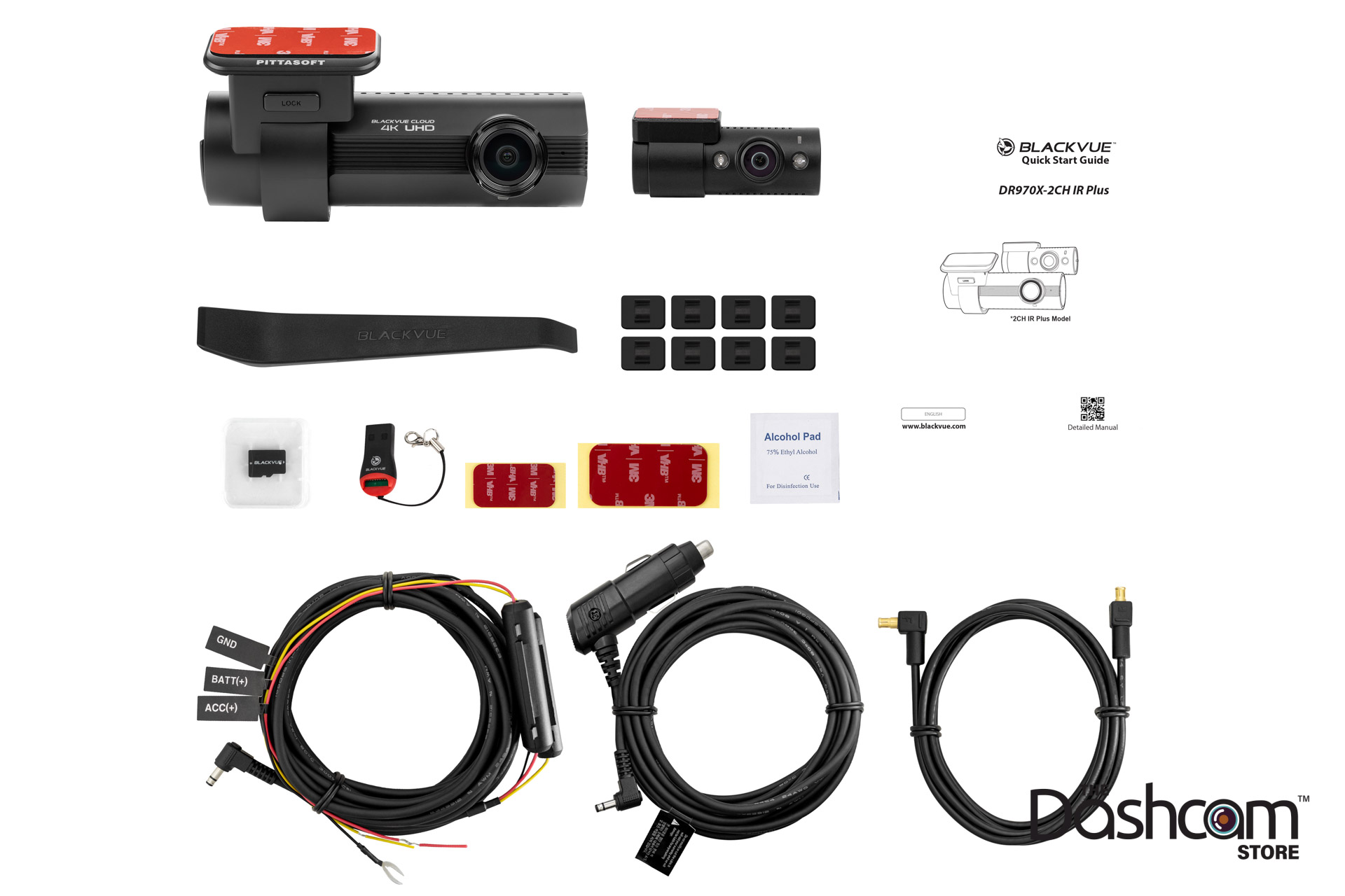 Shop BlackVue DR970X-2CH-IR-PLUS 4K Taxi/Rideshare Dash Cam