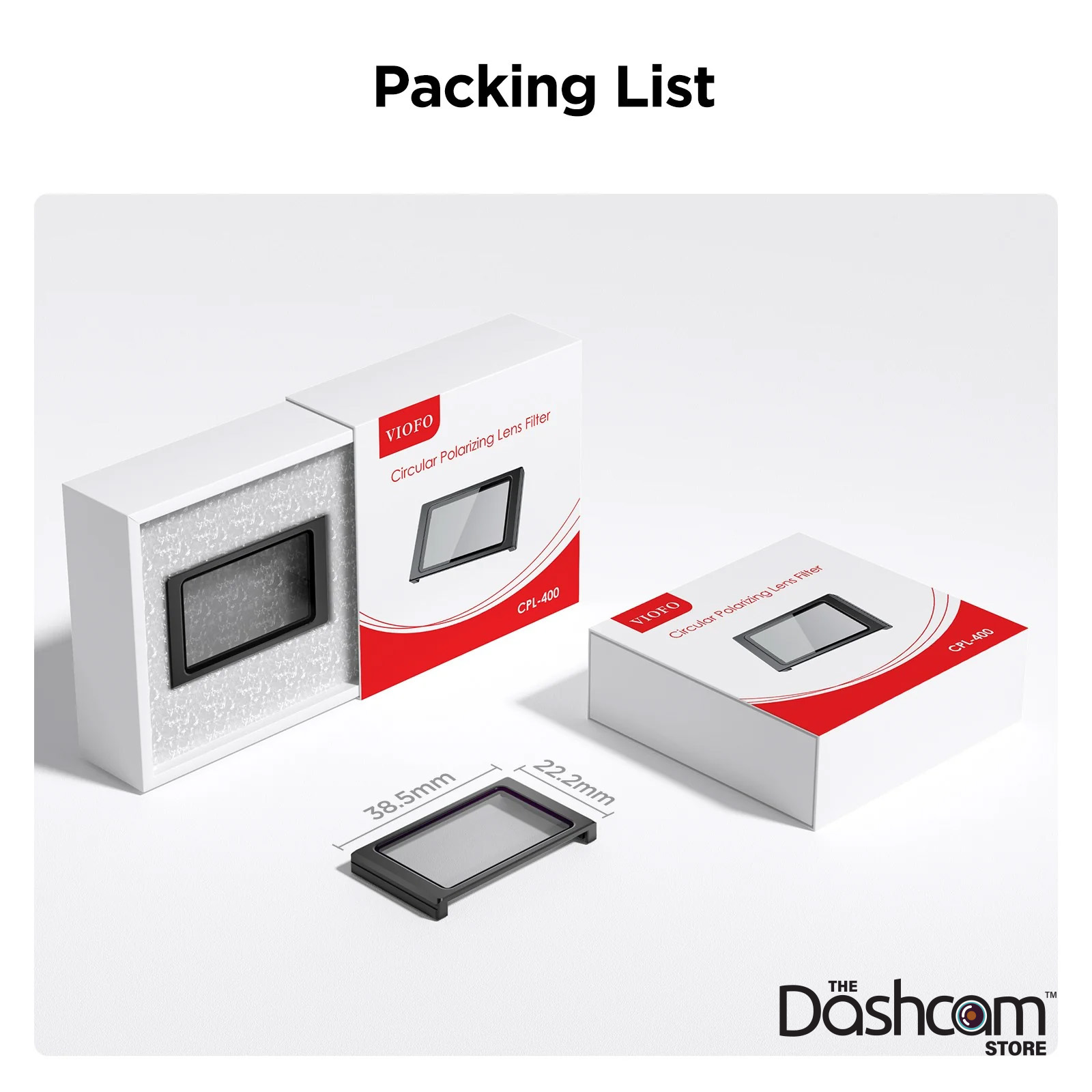 Shop VIOFO CPL-400 Filter For VS1 | The Dashcam Store