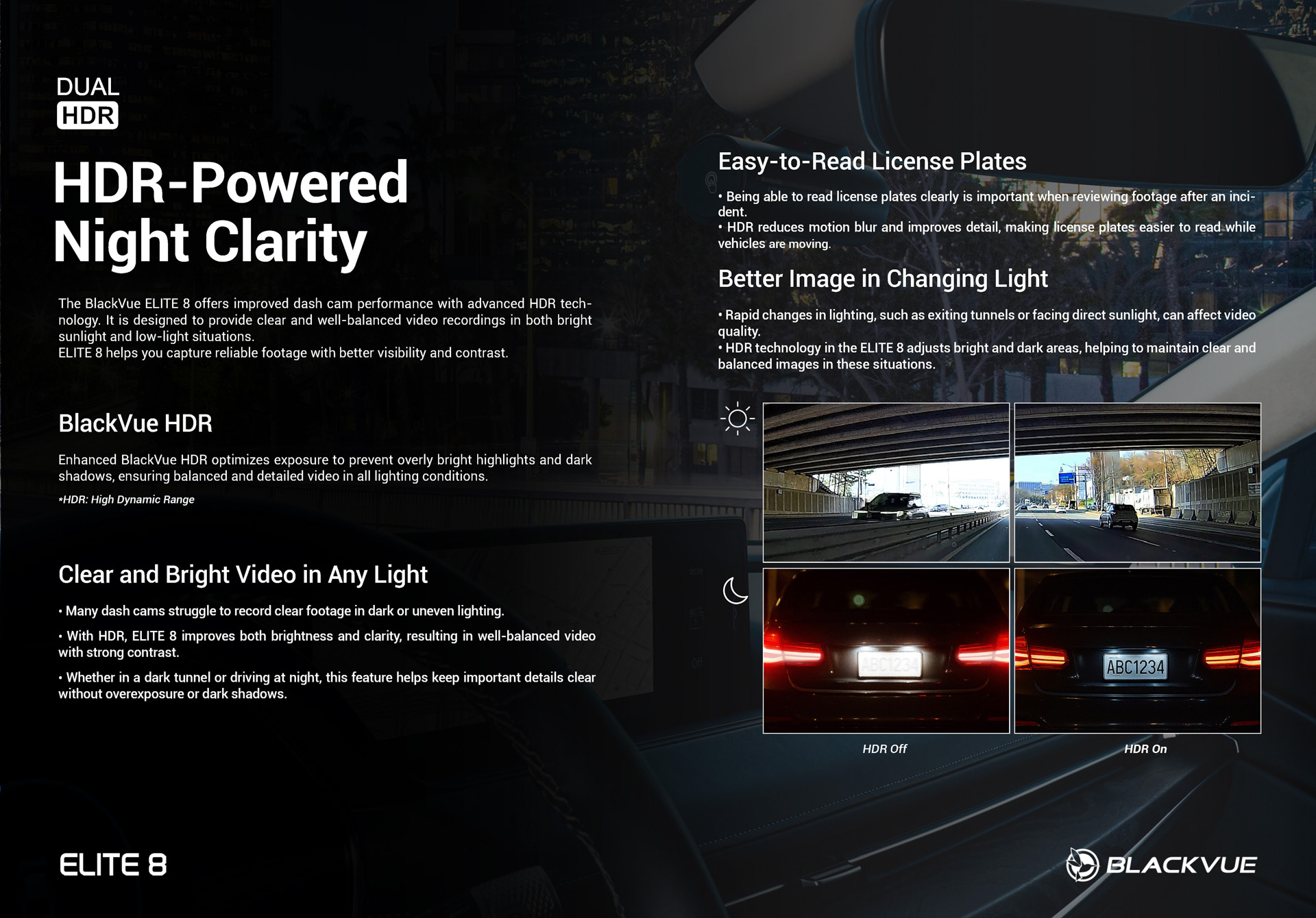 BlackVue ELITE Front-Facing 2K QHD Dash Cam The Dashcam Store