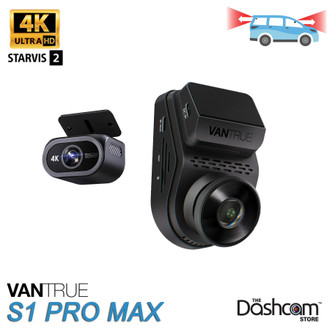 VANTRUE　Sonnet 1 Pro (S1 Pro) Vantrue S1 Pro Dash Cam 2.5K Front + 1080P Rear | HDR, WiFi, GPS