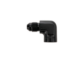 Adapter Fitting Aluminum 4AN to 1/8 NPT 90 Deg