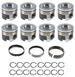 Duramax PowerPak Piston Set 4.055 Bore 6.6L LP5