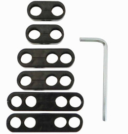 Wire Separator Kit Split-Design Black