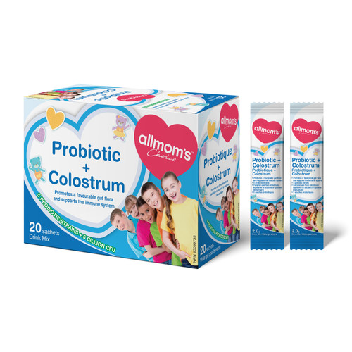 5 key probiotic strains and bovine colostrum. supports immune function, Helps promote favorable gut flora and improve gastrointestinal health. 5 key probiotic strains and bovine colostrum. supports immune function, Helps promote favorable gut flora and improve gastrointestinal health.