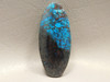 Chrysocolla Shattuckite Stone Bead Pendant #2