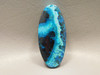 Chrysocolla Shattuckite Stone Bead Pendant #10