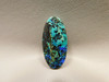 Azurite Malachite Stone Bead Pendant #9