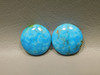 Turquoise Matched Pair Cabochons #7
