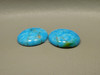 Turquoise Matched Pair Cabochons #7