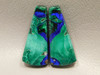 Azurite-Malachite Matched Pair Cabochons #4