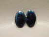Covellite Matched Pair Cabochons #16
