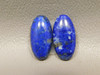 Lapis Lazuli Matched Pair Cabochons #14
