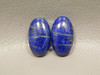 Lapis Lazuli Matched Pair Cabochons #18