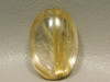 Rutilated Quartz Cabochon #6