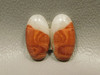 Red Jasper Matched Pair Cabochons #17