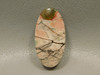 Cherry Creek Jasper Stone Bead Pendant #1