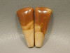 Bruneau Jasper Matched Pair Cabochons #11